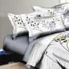 Linen Classique 320TC Simply Chic Grey Duvet Set - 2 of 3