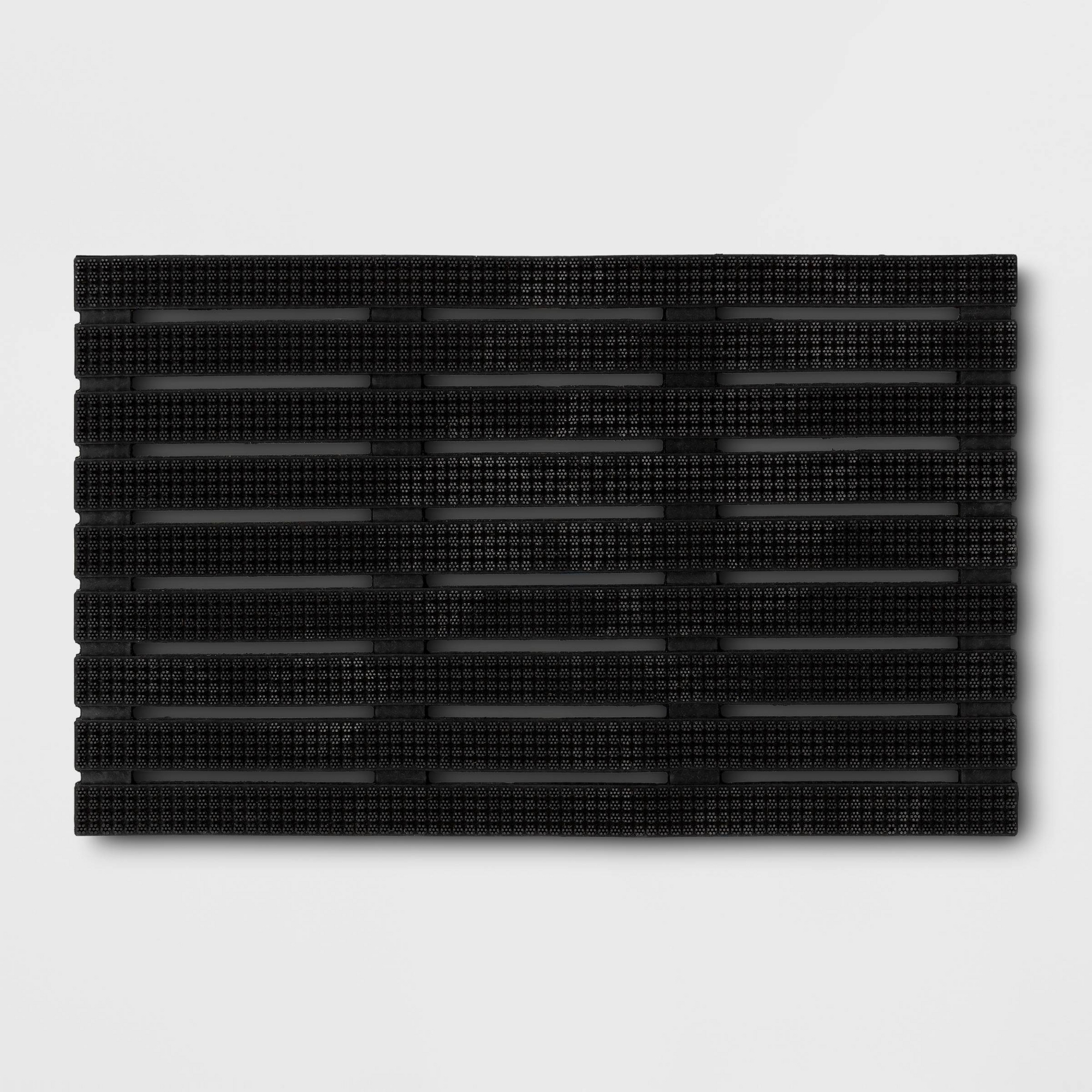 1'6"x2'6" Rubber Bristle Boot Scrapping Doormat - Threshold™