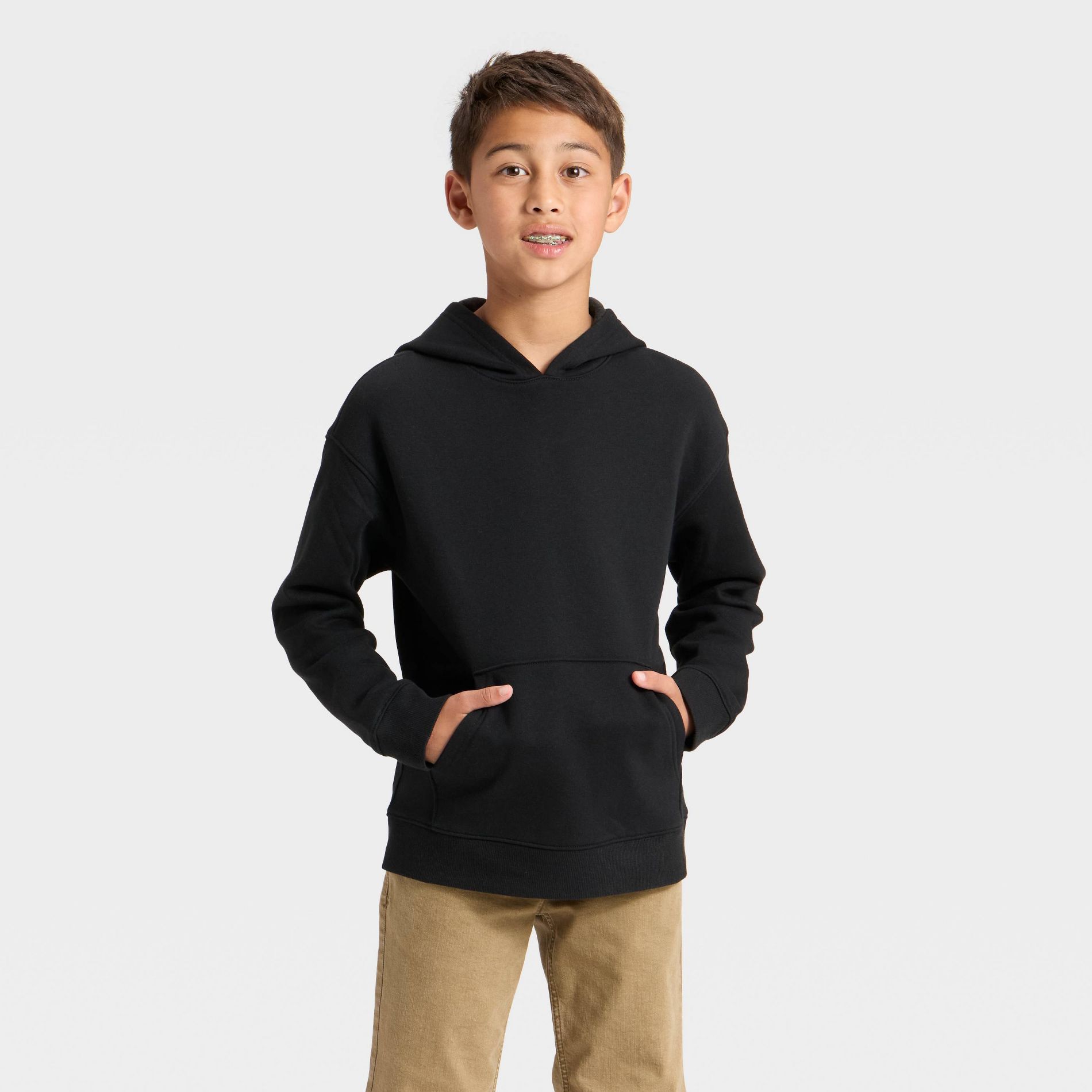 Boys' Fleece Hoodie Sweatshirt - Cat & Jack™
