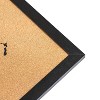 Sunnydaze Printed Cork Board World Map with MDF Frame and Pushpins - 35.5" W x 23.75" H - 3 of 4