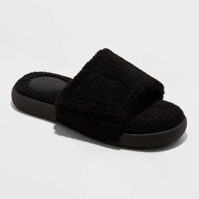 Black Slippers