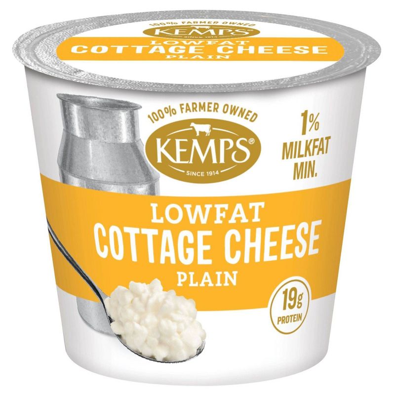 Kemps 1% Low Fat Cottage Cheese Singles - 5.64oz, 1 of 7
