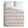 Emanuela Carratoni Modern Rainbow Pattern Duvet Set - Deny Designs - 2 of 4