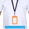 Unique Bargains Width Flat Neck Lanyards with Swivel Hook Clip for Name Tag Badges 50 Pcs - 4 of 4
