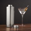 Viski Element Stainless Cocktail Shaker with Strainer, Lightweight Shaker, Bartending Tools, Mix Drink Accessories, 24oz, Silver - 3 of 4