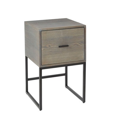 target wood side table