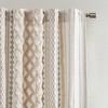 1pc 50"x84" Room Darkening Imani Lined Curtain Panel - Ink+Ivy - 3 of 4