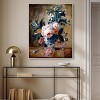 Art Remedy Jan van Huysum - A Delft Vase with Flowers Vintage Classic Roses Wall Art Framed - 2 of 4