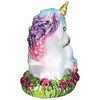 Old World Christmas Blown Glass Ornament for Christmas Tree, Baby Unicorn - 3 of 4