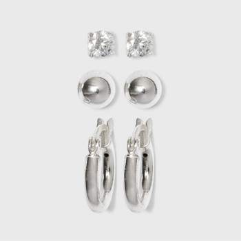 20-108PCS Earring Kit DIY Jewellery Making Supplies Silver Gold Color  Copper Hoops Earrings Set with Storage Box Ear Hooks