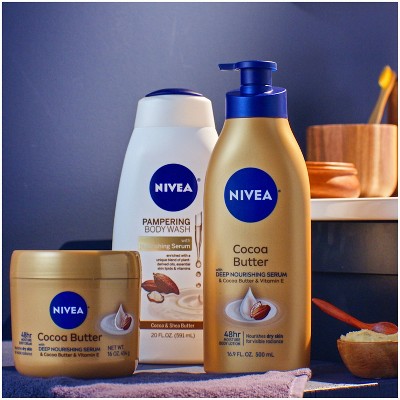 NIVEA Cocoa Butter Body Lotion for Dry Skin - 16.9 fl oz_7