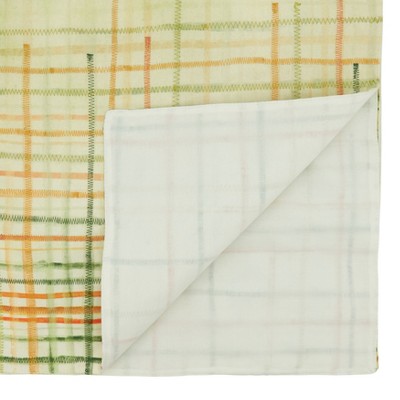 Pumpkin Design Cotton Blend Fall Table Runner