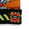 Sonic The Hedgehog Beanie Adult Dr. Eggman Face Pom Pom Cuff Knit Hat Cap Multicolored - 4 of 4