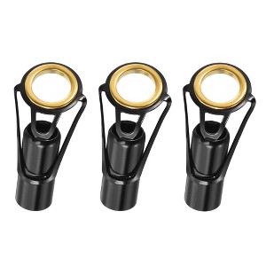 Unique Bargains Stainless Steel Ring Guide Fishing Rod Tip Repair Kits 3 Pcs - 1 of 4