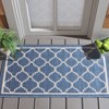 Courtyard CY6918 UV & Stain Resistant Non-Shedding Power Loomed Indoor/Outdoor Rugs - Safavieh - 2 of 4