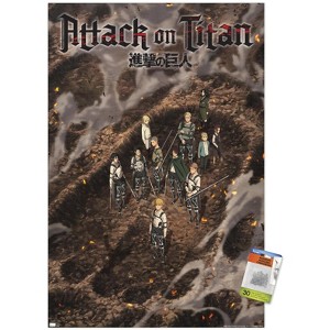 Trends International Attack on Titan: The Final Season - Part 3 Teaser Unframed Wall Poster Prints - 1 of 4