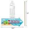 Big Dot of Happiness Funny Tropical Christmas - Beach Santa Holiday Party Photo Booth Props Kit - 10 Piece - 3 of 4