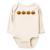The Juniper Shop Four Pumpkins Long Sleeve Bodysuit - 3 of 4