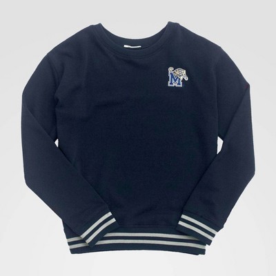 NCAA Memphis Tigers Meshback Sweatshirt - Blue S