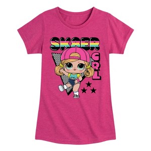 Girls' - LOL Surprise! - SK8ER GRL Fitted Short Sleeve Graphic T-Shirt - 1 of 4