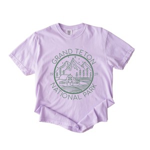 Simply Sage Market Grand Teton National Park Garment Dyed Tee - 1 of 4