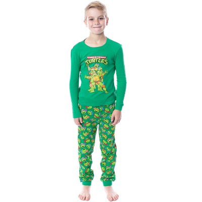 Nickelodeon Boys' Teenage Mutant Ninja Turtles Jogger Pajama Set