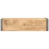 vidaXL TV Stand 47.2"x11.8"x15.7" Rough Mango Wood - 3 of 4