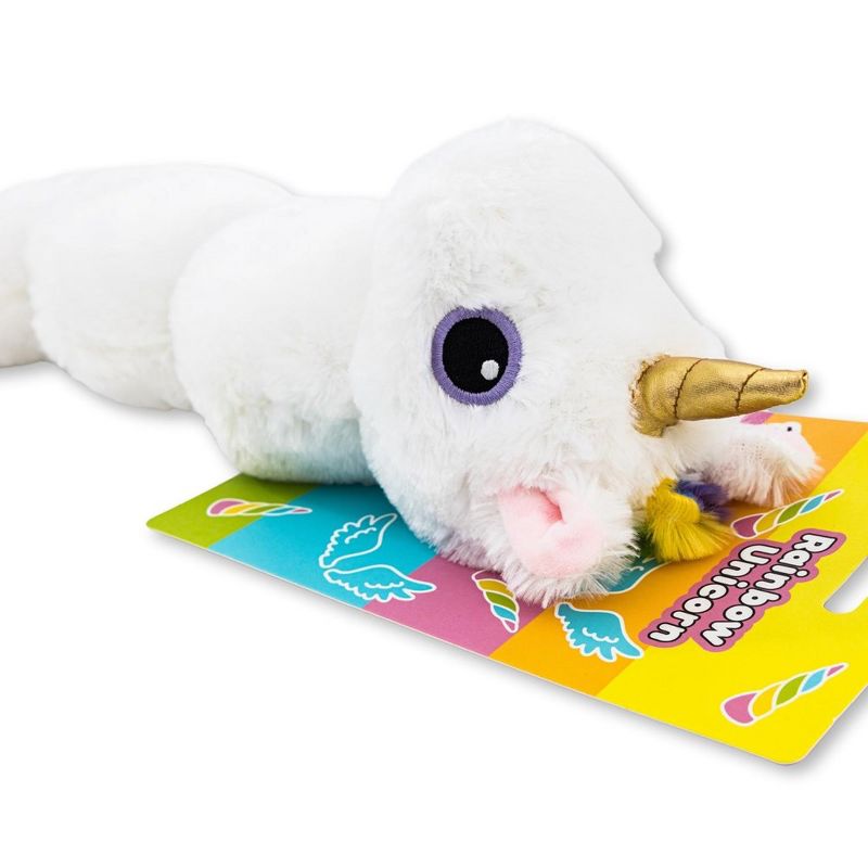 American Pet Supplies 23-Inch Colorful Unicorn Magical Creature Squeaking Plush Dog Toy, 5 of 8