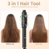 YEVYO Thermal Brush,1.5 in Ionic Heated Round Brush Makes Hair Smoother, 110-240V 30S Fast Heating 5 Temperatures - Black - 4 of 4