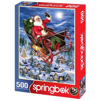 Springbok Delivering Christmas Jigsaw Puzzle - 500pc : Target