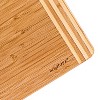 BergHOFF Bamboo 3Pc Striped Cutting Board  and Aaron Probyn Cheese Knives Set - 4 of 4
