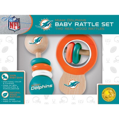 MasterPieces Baby Fanatic Wood Rattle 2 Pack - MLB St. Louis