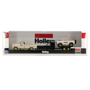M2 Machines Auto Haulers Chase 1969 Ford F100 Ranger Truck & 1966 Ford Bronco - 1 of 3
