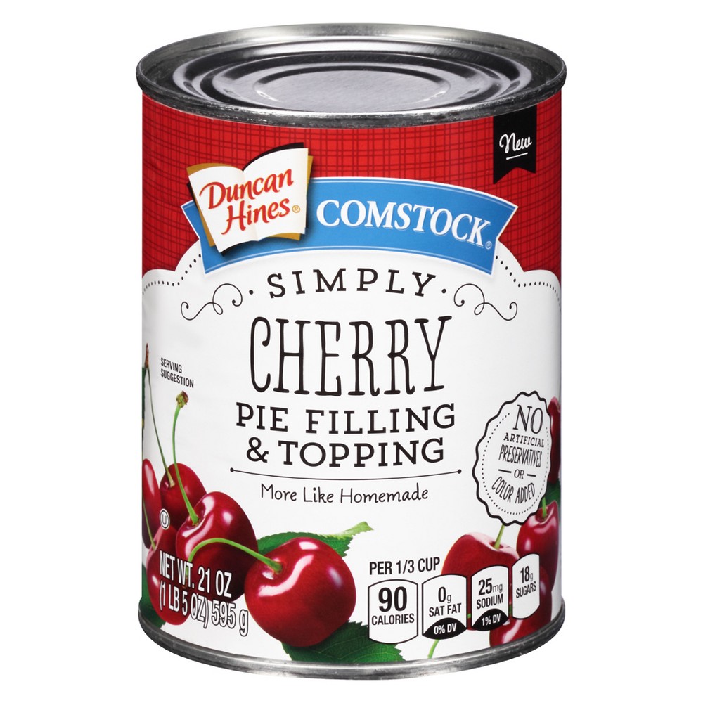 UPC 041255015302 product image for Comstock Simply Cherry Pie Filling - 21oz | upcitemdb.com