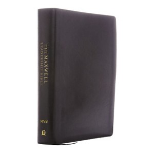 Niv, Maxwell Leadership Bible, 3rd Edition, Leathersoft, Black, Comfort Print - by  Thomas Nelson (Leather Bound) - 1 of 1