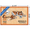 Trends International NFL Cincinnati Bengals - Retro Logo 14 Unframed Wall Poster Prints - 3 of 4