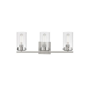 Maxim Lighting Pinn 3 - Light Vanity in  Satin Nickel - 1 of 4