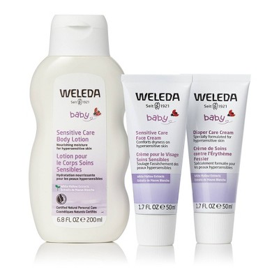 Weleda White Mallow Sensitive Baby Care Collection