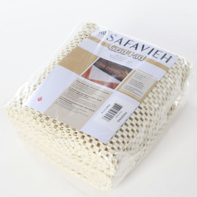 Safavieh Advanced Grid White Non-Slip Rug Pad, 4' x 6'