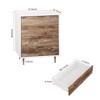 VANIRROR 4- Drawer Dresser & Chest Storage Organizer Unit Commode Bedroom Dresser - 2 of 4