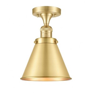Appalachian - 1 Light Semi-Flush Mount In Traditional Style-10 Inches Tall and 8 Inches Wide - 1 of 1