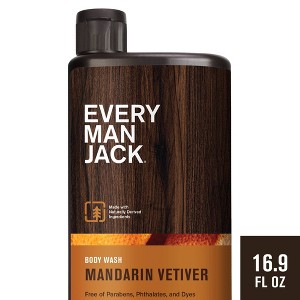 Every Man Jack Mandarin Vetiver Body Wash - 16.9 fl oz - 1 of 4