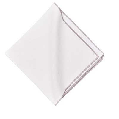 4pk Cotton Easy Care Napkins White - Threshold™