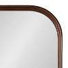 Caskill Framed Cowbell Wall Mirror - Kate & Laurel All Things Decor - 3 of 4