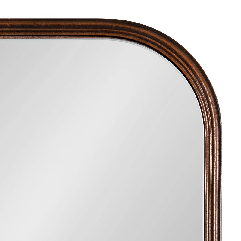 Caskill Framed Cowbell Wall Mirror - Kate & Laurel All Things Decor, 3 of 8
