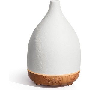 Attop 300ML Ceramic Diffuser for Essential Oils Handcrafted Aromatherapy Diffuser Ultrasonic Cool Mist Humidifier - 1 of 4