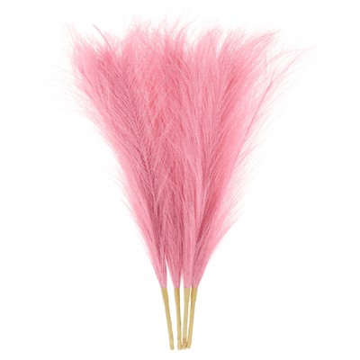 Unique Bargains Home Artificial Decoration Dried Plants 4 Pcs