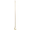 Tow Chain with 8 Inch Forged J Hook and Grab Hook - Grade 70 Chain - 6 Foot - 4,700 Pound Safe Working Load - 2 of 4