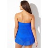 Swimsuits for All Women's Crochet Bandeau Swimdress (Plus Sizes Available) - 3 of 4