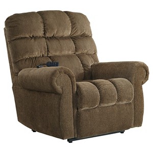 Ernestine Power Lift Recliner - Truffle - Signature Design by Ashley, Brown